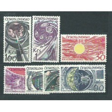 Checoslovaquia - Correo 1965 Yvert 1381/7 ** Mnh Astro