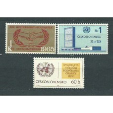 Checoslovaquia - Correo 1965 Yvert 1414/6 ** Mnh