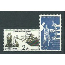 Checoslovaquia - Correo 1965 Yvert 1431/2 * Mh