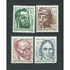 Checoslovaquia - Correo 1966 Yvert 1463/6 ** Mnh Personajes