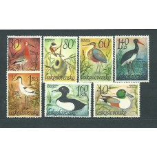 Checoslovaquia - Correo 1967 Yvert 1543/9 ** Mnh Fauna aves