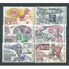 Checoslovaquia - Correo 1967 Yvert 1550/5 ** Mnh Astro