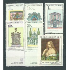 Checoslovaquia - Correo 1968 Yvert 1647/52 ** Mnh