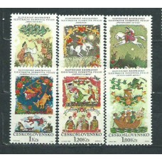 Checoslovaquia - Correo 1968 Yvert 1692/7 ** Mnh Cuentos