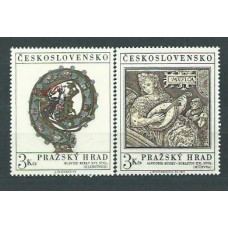 Checoslovaquia - Correo 1971 Yvert 1850/1 ** Mnh Arte