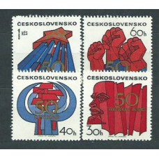 Checoslovaquia - Correo 1971 Yvert 1852/5 ** Mnh