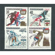 Checoslovaquia - Correo 1971 Yvert 1889/92 ** Mnh Deportes