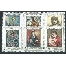 Checoslovaquia - Correo 1973 Yvert 2017/22 ** Mnh Pinturas