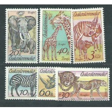 Checoslovaquia - Correo 1976 Yvert 2181/6 ** Mnh Fauna