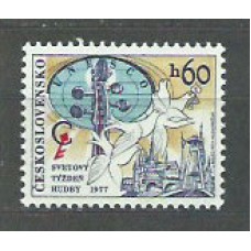 Checoslovaquia - Correo 1977 Yvert 2237 ** Mnh UNESCO