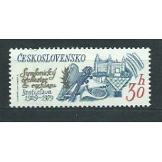 Checoslovaquia - Correo 1979 Yvert 2325 ** Mnh Música