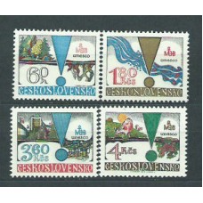 Checoslovaquia - Correo 1979 Yvert 2340/3 ** Mnh UNESCO
