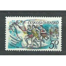 Checoslovaquia - Correo 1980 Yvert 2375 ** Mnh Deportes maratón