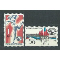 Checoslovaquia - Correo 1980 Yvert 2398/9 ** Mnh Deportes