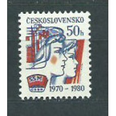 Checoslovaquia - Correo 1980 Yvert 2414 ** Mnh