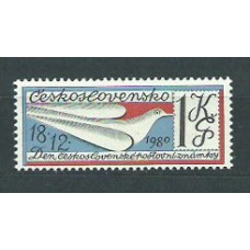 Checoslovaquia - Correo 1980 Yvert 2420 ** Mnh Día del sello