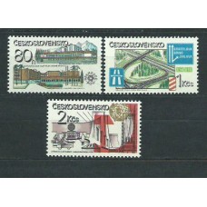 Checoslovaquia - Correo 1981 Yvert 2442/4 ** Mnh