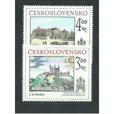 Checoslovaquia - Correo 1981 Yvert 2445/6 ** Mnh Pinturas