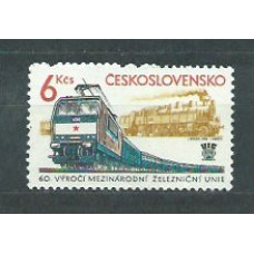 Checoslovaquia - Correo 1982 Yvert 2480 ** Mnh Tren