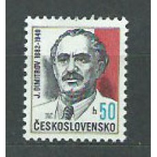 Checoslovaquia - Correo 1982 Yvert 2490 ** Mnh Georgi Dimitrov