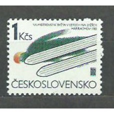 Checoslovaquia - Correo 1983 Yvert 2529 ** Mnh Deportes esqui