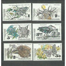 Checoslovaquia - Correo 1983 Yvert 2530/5 ** Mnh Fauna