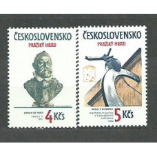 Checoslovaquia - Correo 1983 Yvert 2540/1 ** Mnh Arte
