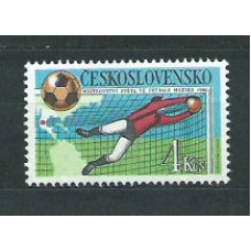 Checoslovaquia - Correo 1986 Yvert 2676 ** Mnh Deporte fútbol
