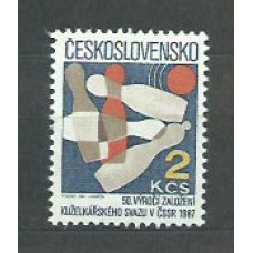 Checoslovaquia - Correo 1987 Yvert 2708 ** Mnh Deportes