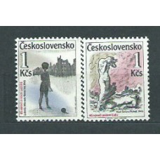 Checoslovaquia - Correo 1987 Yvert 2727/8 ** Mnh