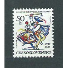 Checoslovaquia - Correo 1988 Yvert 2812 ** Mnh Danza