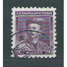 Checoslovaquia - Correo 1933 Yvert 281 usado  Miroslav Tyrs