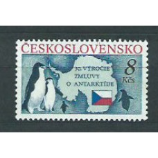 Checoslovaquia - Correo 1991 Yvert 2886 ** Mnh Fauna