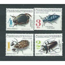 Checoslovaquia - Correo 1992 Yvert 2920/3 ** Mnh Fauna insectos