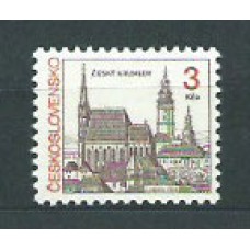 Checoslovaquia - Correo 1992 Yvert 2931 ** Mnh Castillo