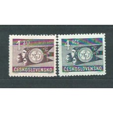 Checoslovaquia - Correo 1947 Yvert 449/50 ** Mnh