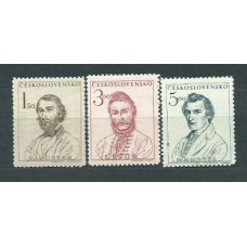 Checoslovaquia - Correo 1948 Yvert 474/6 ** Mnh Personajes