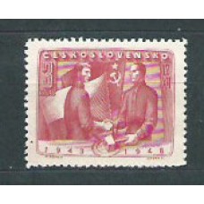 Checoslovaquia - Correo 1948 Yvert 487 ** Mnh