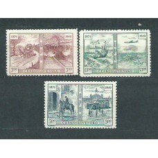 Checoslovaquia - Correo 1949 Yvert 498/500 ** Mnh UPU