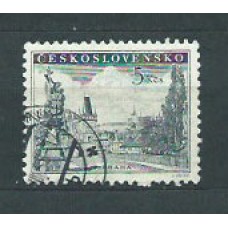 Checoslovaquia - Correo 1953 Yvert 722 usado  Praga