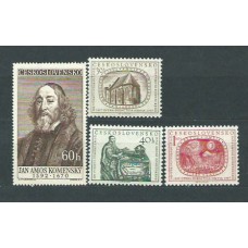 Checoslovaquia - Correo 1957 Yvert 896/9 ** Mnh