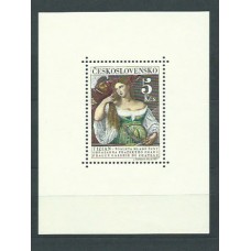 Checoslovaquia - Hojas 1965 Yvert 26 ** Mnh Pintura