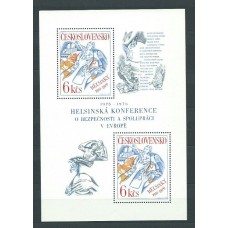 Checoslovaquia - Hojas 1976 Yvert 39 ** Mnh