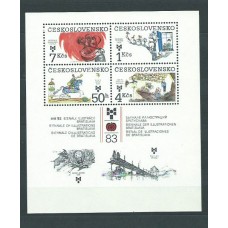 Checoslovaquia - Hojas 1983 Yvert 61 ** Mnh