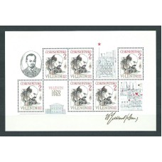 Checoslovaquia - Hojas 1985 Yvert 66 ** Mnh Lenin