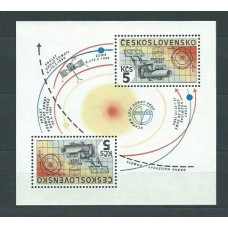 Checoslovaquia - Hojas 1985 Yvert 68 ** Mnh Astro