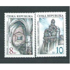 Chequia - Correo 1997 Yvert 139/40 ** Mnh