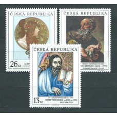 Chequia - Correo 2000 Yvert 260/2 ** Mnh Pinturas