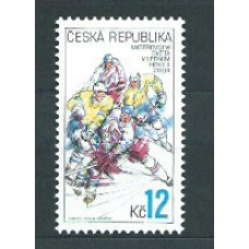 Chequia - Correo 2004 Yvert 363 ** Mnh Deportes hockey