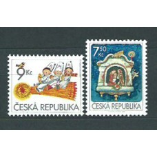 Chequia - Correo 2005 Yvert 415/16 ** Mnh Navidad